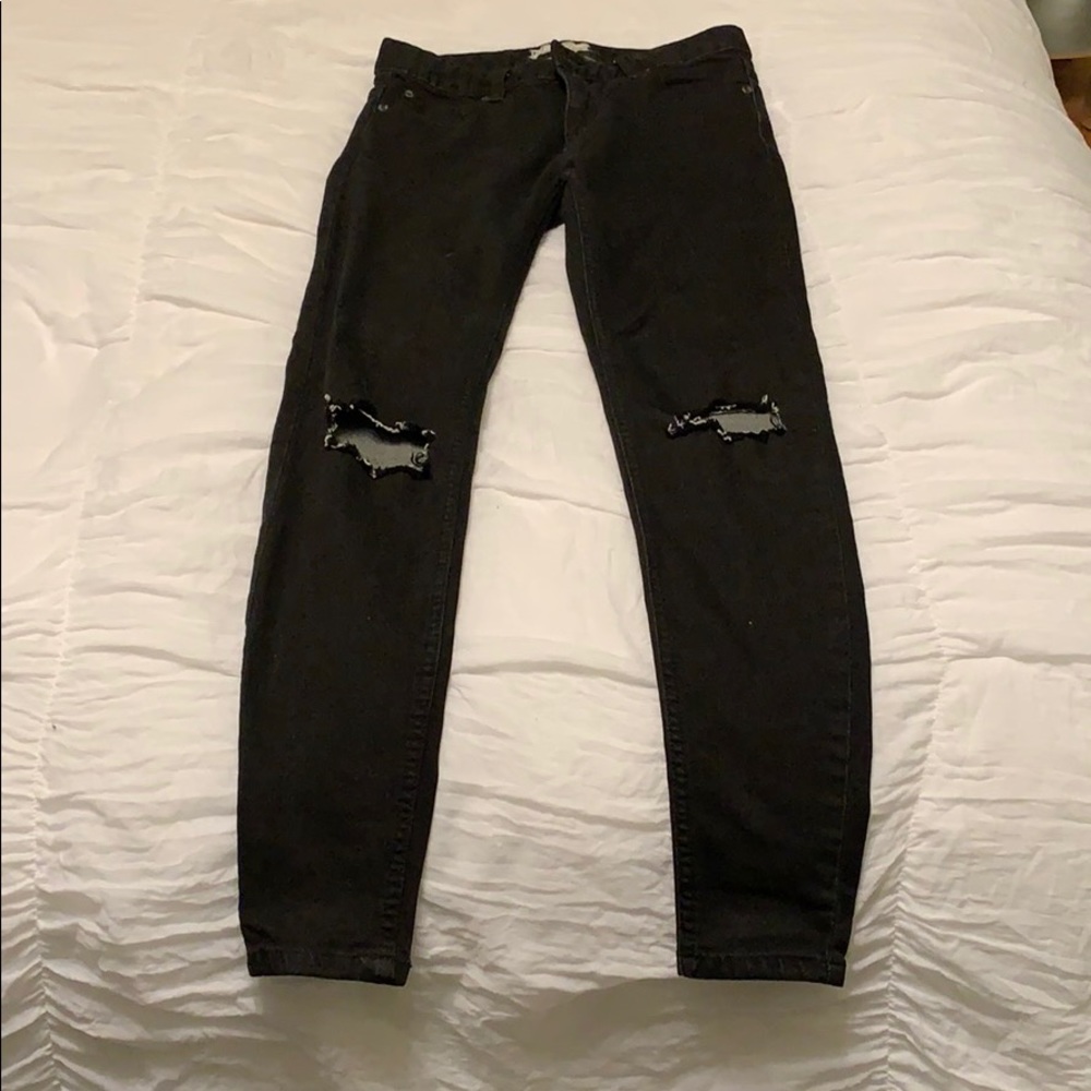 Free people black jeans